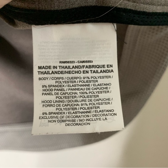 Nike Therma showtime Mens gray full zip basketball hooded sweater M - Picture 9 of 11